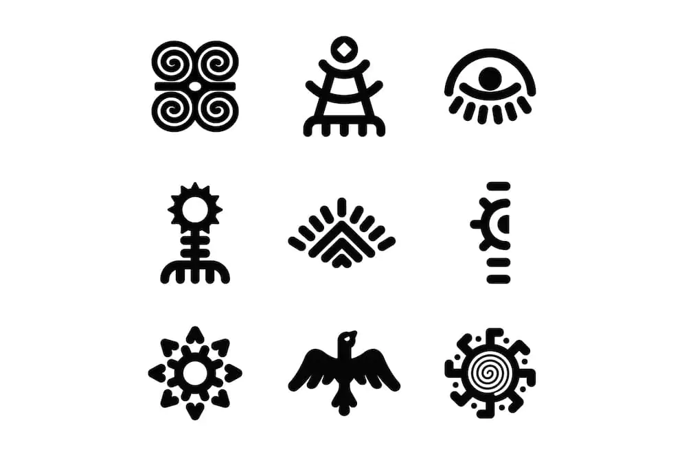 Adinkra Symbols Tattoo